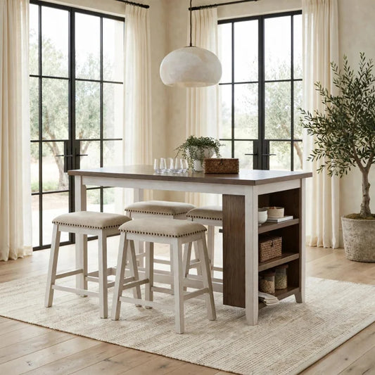 942 Two-Tone 5PC - Table + 4 Chairs