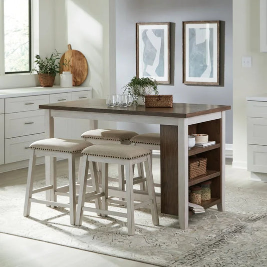 942 Two-Tone 5PC - Table + 4 Chairs **NEW ARRIVAL**
