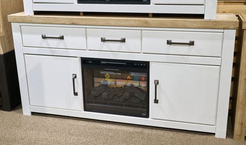 W4615-268 - TV Stand or TV STAND w/Fireplace 72"L **NEW ARRIVAL**