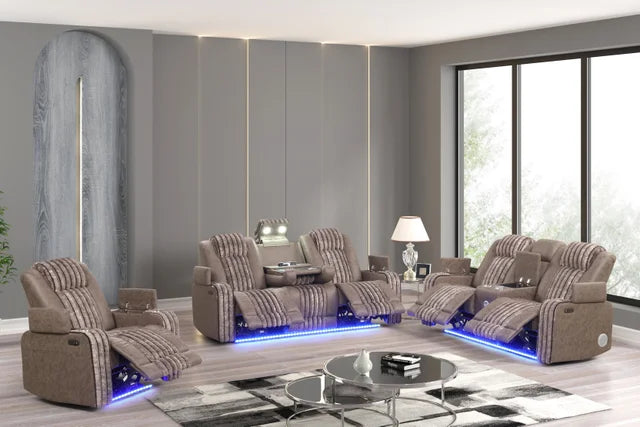 Classic 3PC Power Reclining Set **NEW ARRIVAL**