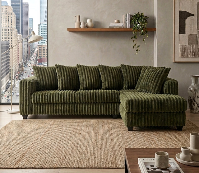 510 - Sectional (Olive) **NEW ARRIVAL**