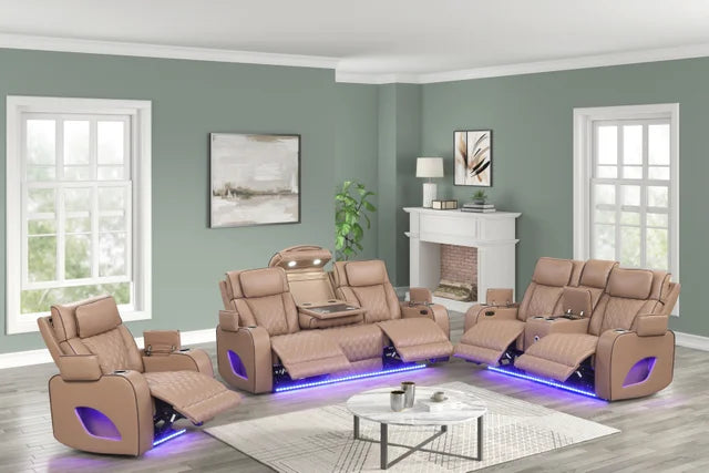 RIVERA 3PC Power Reclining Set **NEW ARRIVAL**
