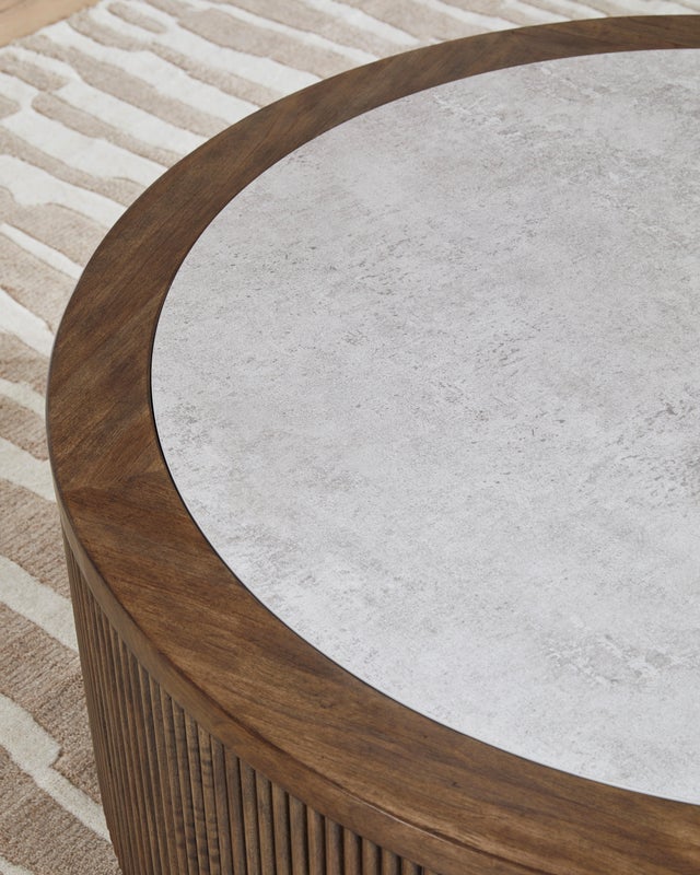 Ashley T658-8 - Cocktail Table **NEW ARRIVAL**