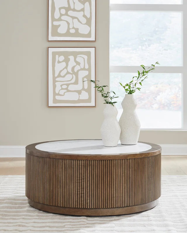 Ashley T658-8 - Cocktail Table **NEW ARRIVAL**