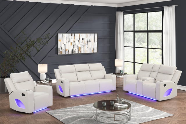 Pinnacle Sand 3PC Reclining Set **NEW ARRIVAL**