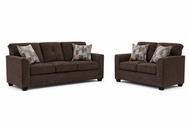 Washington 3000 Chocolate Sofa & Loveseat **NEW ARRIVAL**