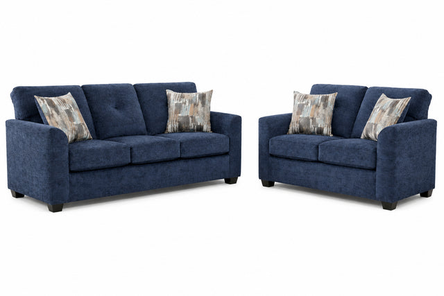Washington 3000 Navy Sofa & Loveseat **NEW ARRIVAL**