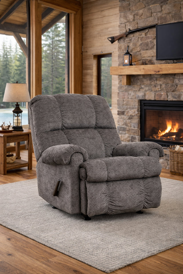 Washington 9010 Gray - Rocker Recliner **NEW ARRIVAL**
