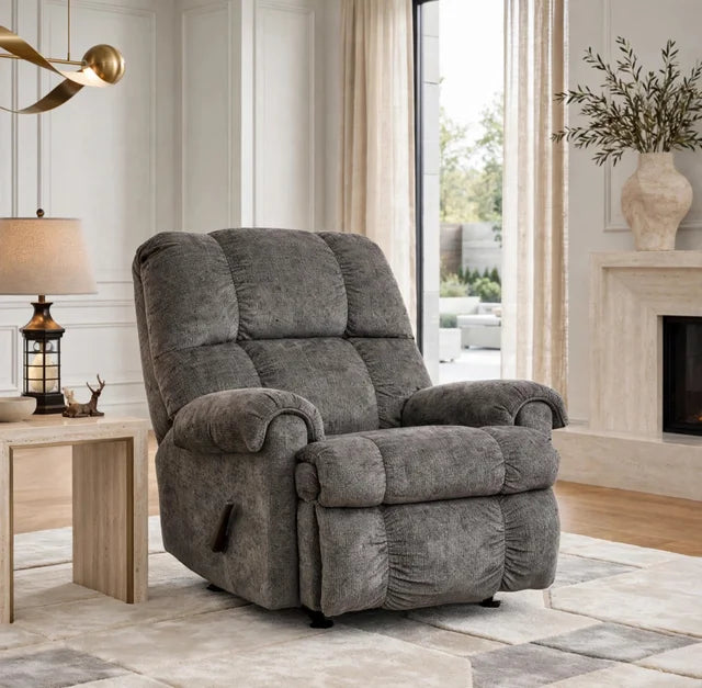 Washington 9010 Gray - Rocker Recliner **NEW ARRIVAL**