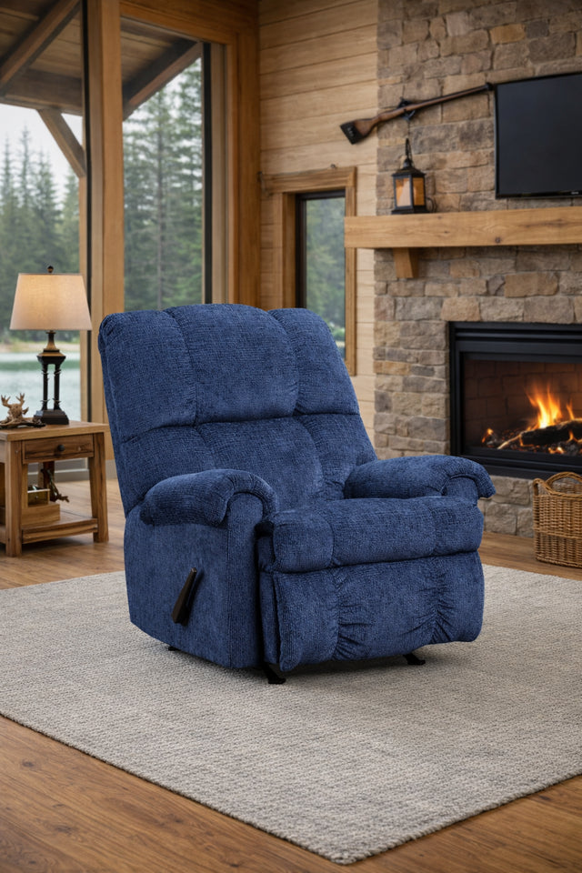 Washington 9010 Navy - Rocker Recliner **NEW ARRIVAL**