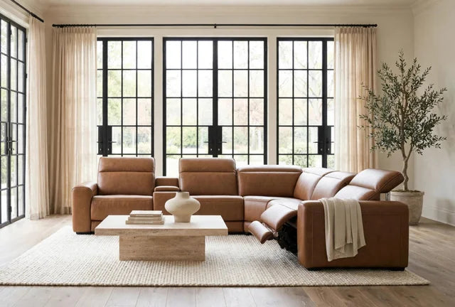 Ashley U107 - Modular Sectional (TOP GRAIN/POWER)**NEW ARRIVAL**