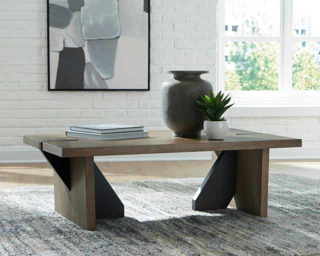 Ashley T554-1 - Cocktail Table **NEW ARRIVAL**