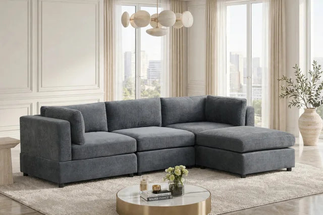 Milan Charcoal Modular Sectional **NEW ARRIVAL**