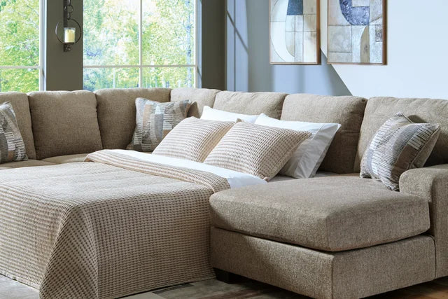 Ashley 484-04  3PC Sectional w/Full Size Sleeper **NEW ARRIVAL**