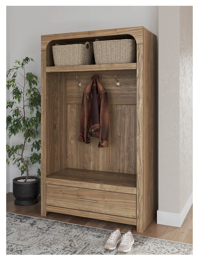 Ashley W1121-79 - Hall Tree w/Storage Bench **NEW ARRIVAL**