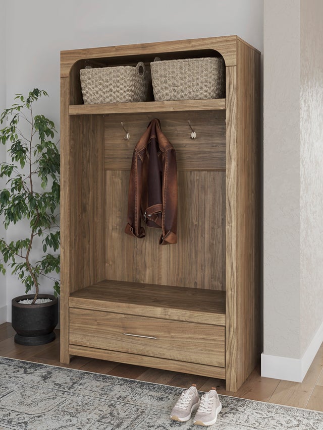 Ashley W1121-79 - Hall Tree w/Storage Bench **NEW ARRIVAL**