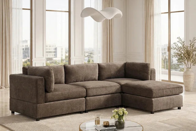 Milan Chocolate Modular Sectional **NEW ARRIVAL**