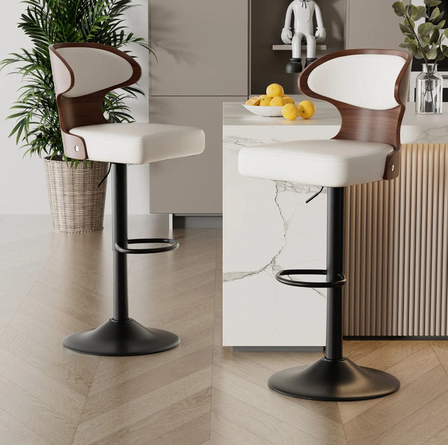 1024-White - Barstools **NEW ARRIVAL**