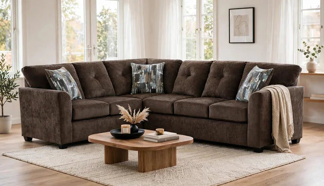 Washington 3007 Chocolate Sectional **NEW ARRIVAL**