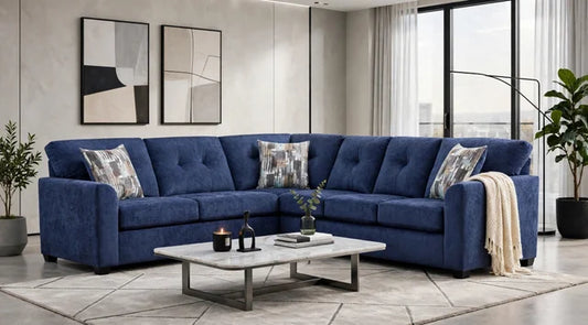 Washington 3007 Navy Sectional **NEW ARRIVAL**