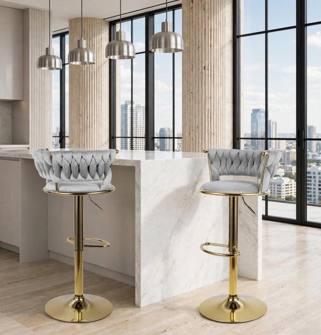 1139 Gray Barstools **NEW ARRIVAL**
