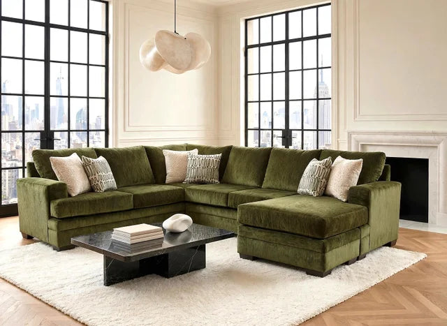 2760-10 - Reversible Sectional  (Pine-Olive) **NEW ARRIVAL**