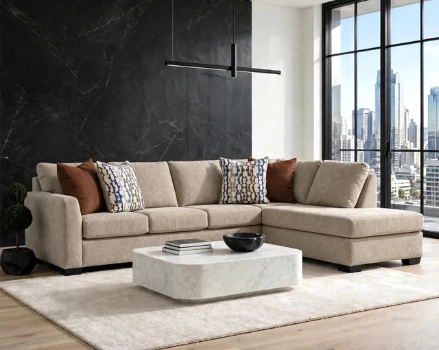 Behold 2275 - Sectional (Parchment) **NEW ARRIVAL**