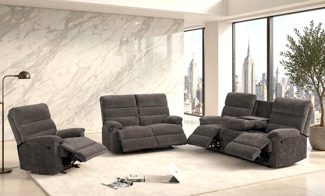 Albert51 - 3PC Reclining Set (Brown) **NEW ARRIVAL**