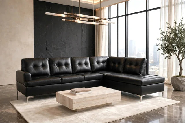 Vintage Black - Sectional