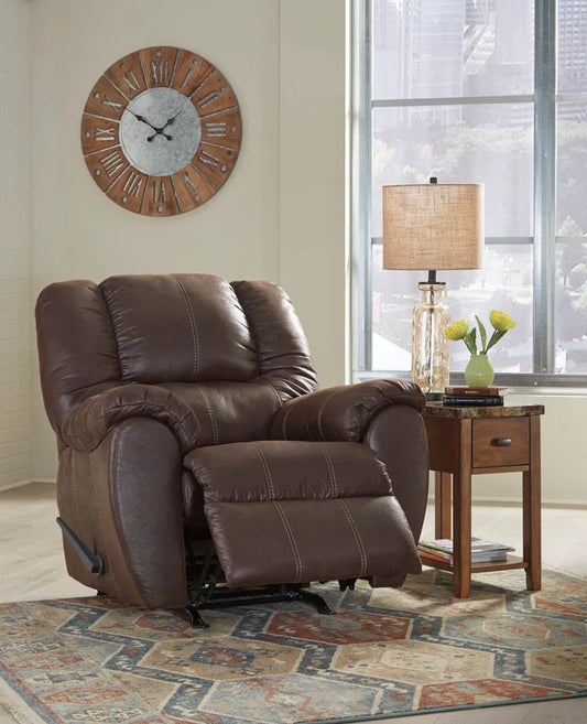 Ashley 103-01 Walnut Rocker Recliner