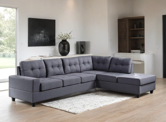 James Grey Reversible Sectional