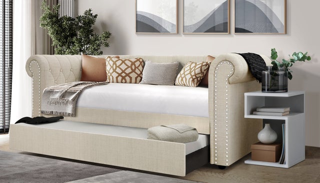 Oakmont Beige - Daybed with Trundle