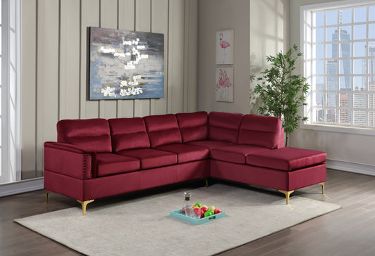 Vogue - Red Sectional**BLACK FRIDAY**