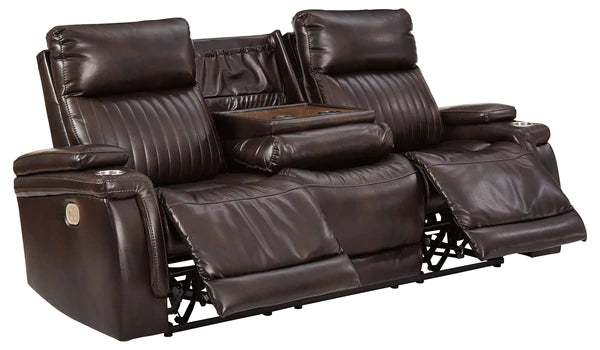 Team Time Chocolate Power Reclining Sofa | 7830415