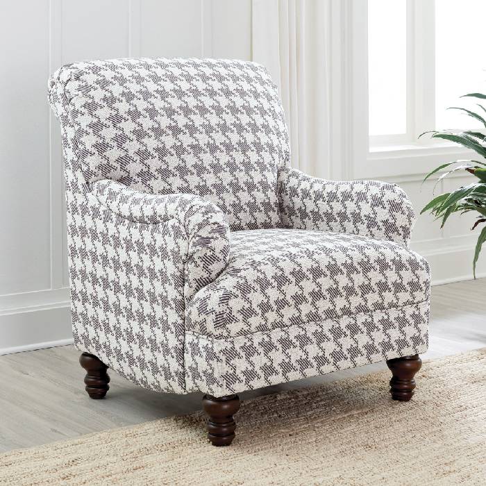 Glenn Upholstered Accent Chair Grey - 903096