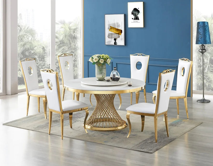 D605 Unico Table and Chairs /D830 Santiago