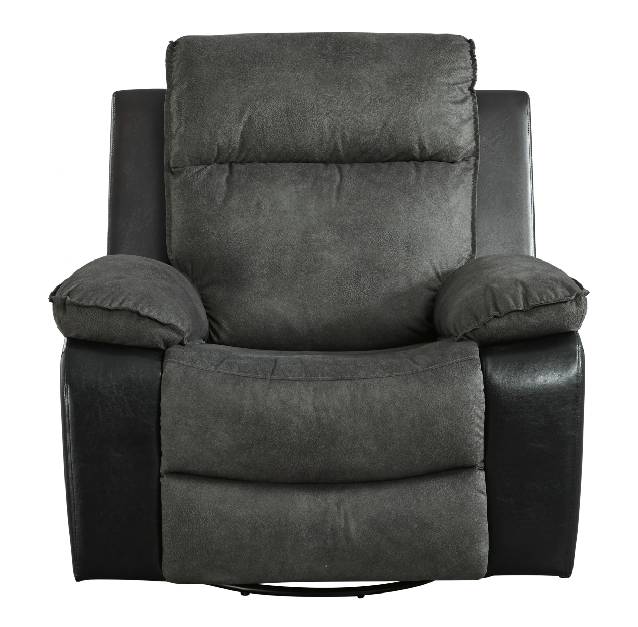 Woodsway Gray Swivel Glider Recliner | 6450461