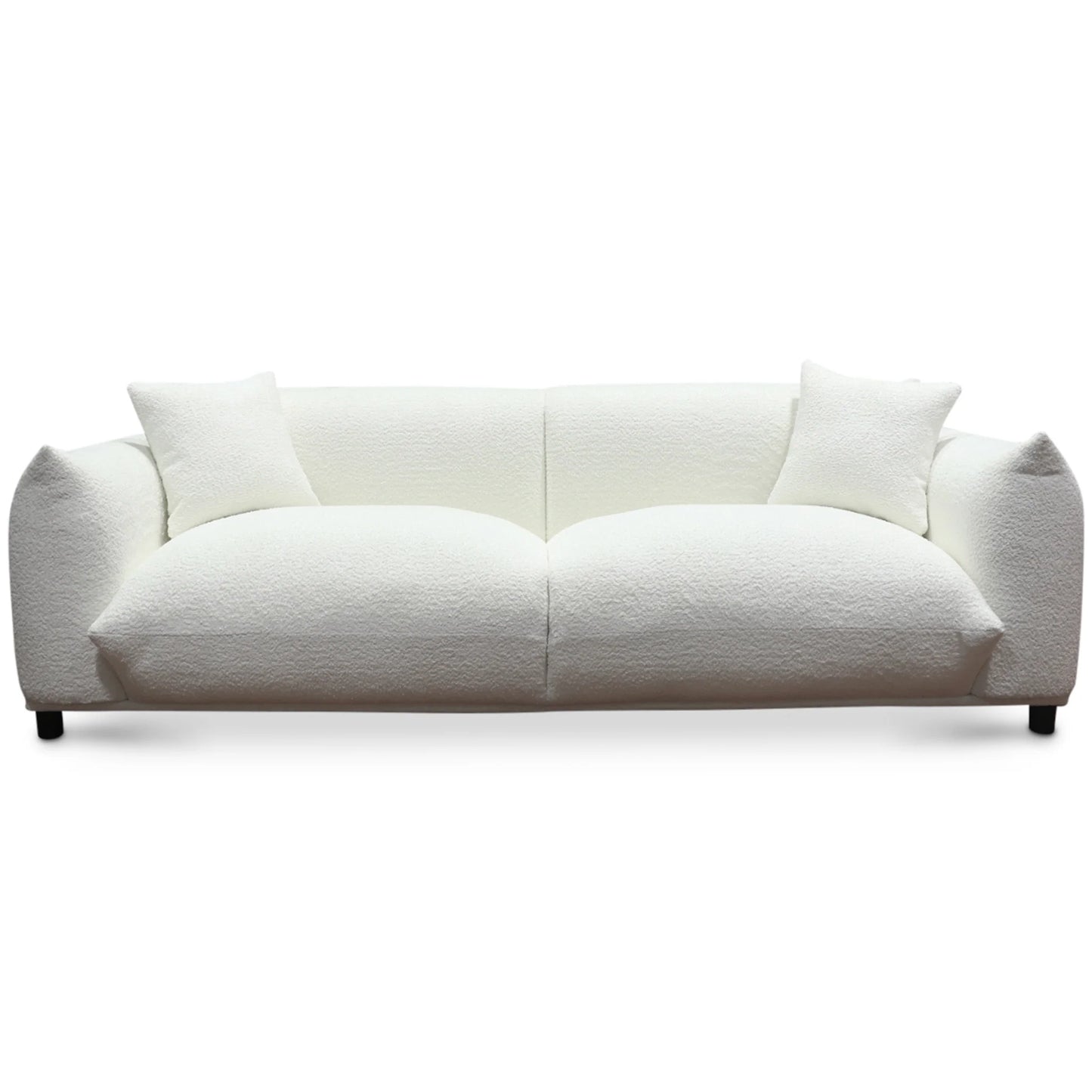 Mansfield Sofa (White boucle fabric)
