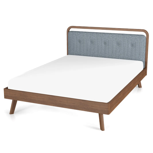 Modern Divani Wood Platform Bed
