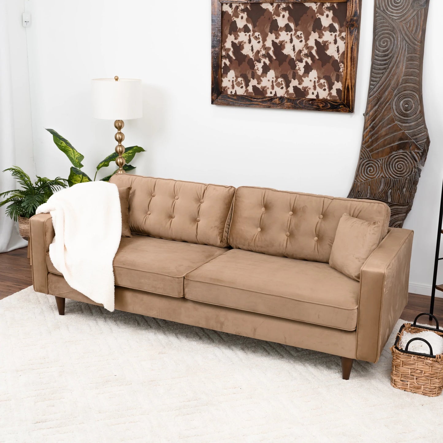 Oregon Sofa (Cognac)