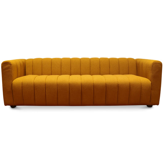 Clara Sofa (Burnt Orange Boucle)