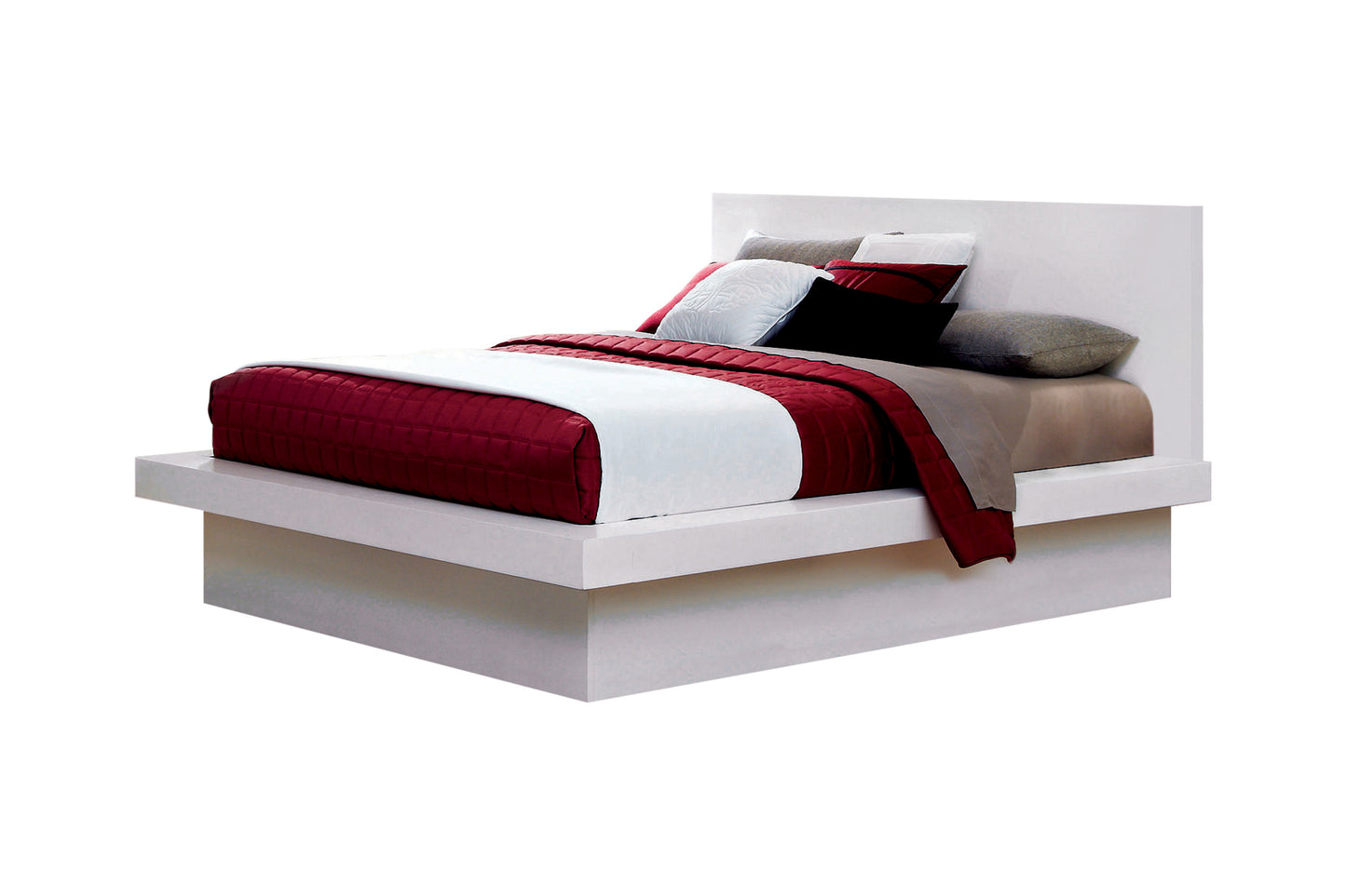 Jessica Minimalistic Platform Bedroom Set - 202990
