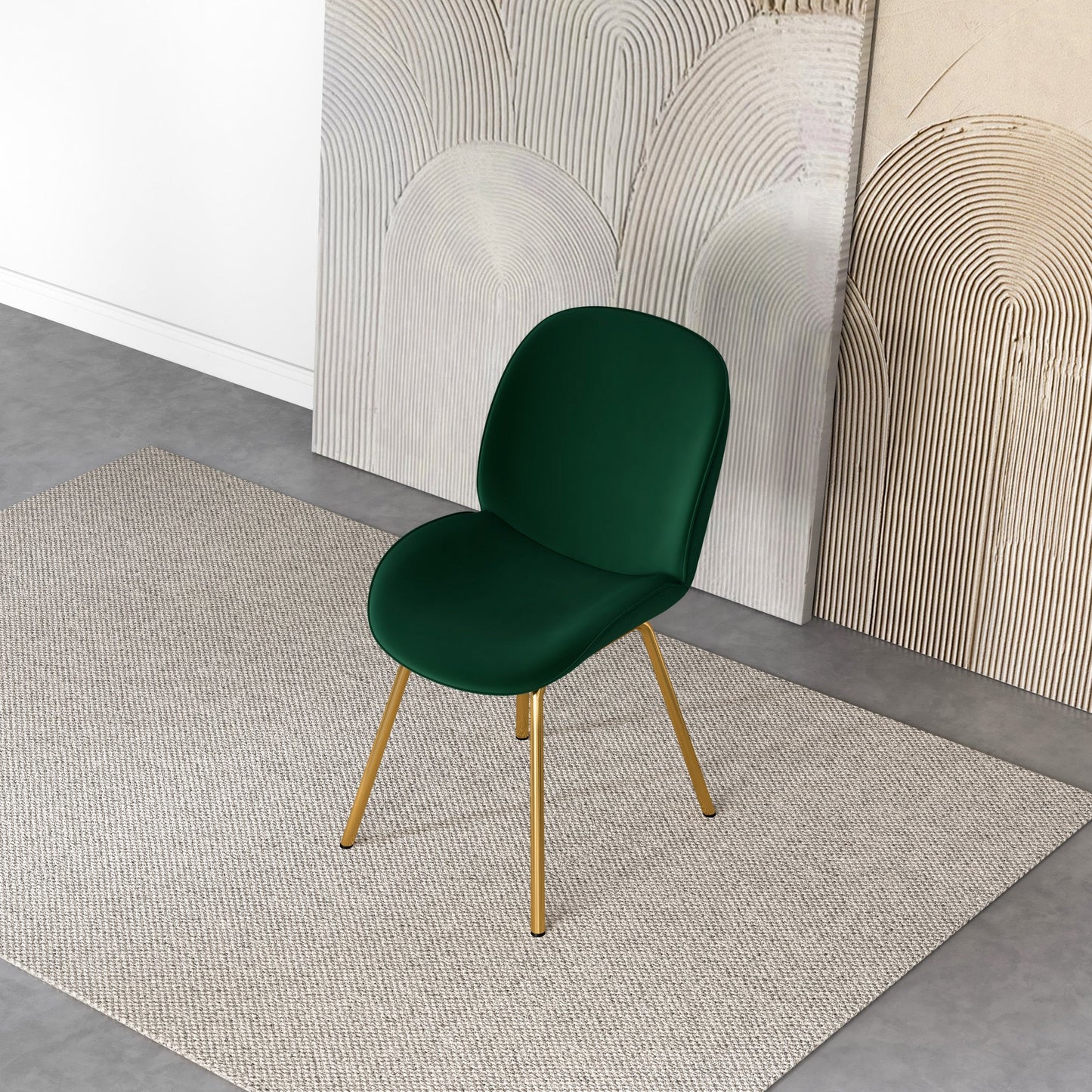 Lucy Dining Chair (Green Velvet)