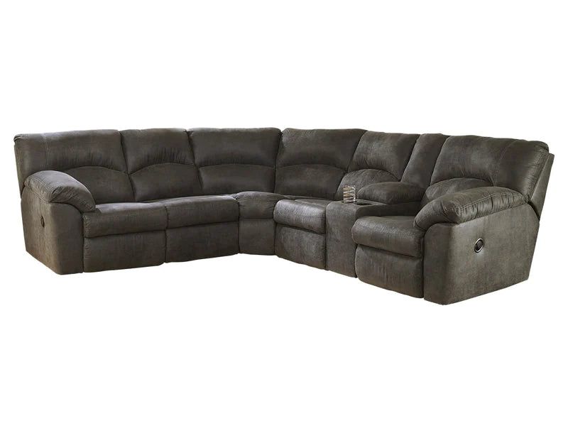 Tambo Pewter  Reclining Sectional | 27801