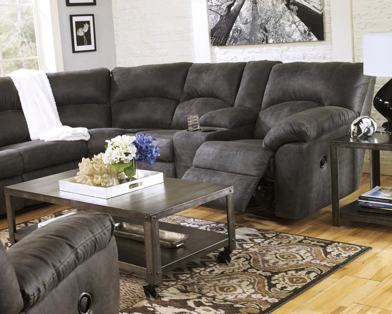 Tambo Pewter  Reclining Sectional | 27801