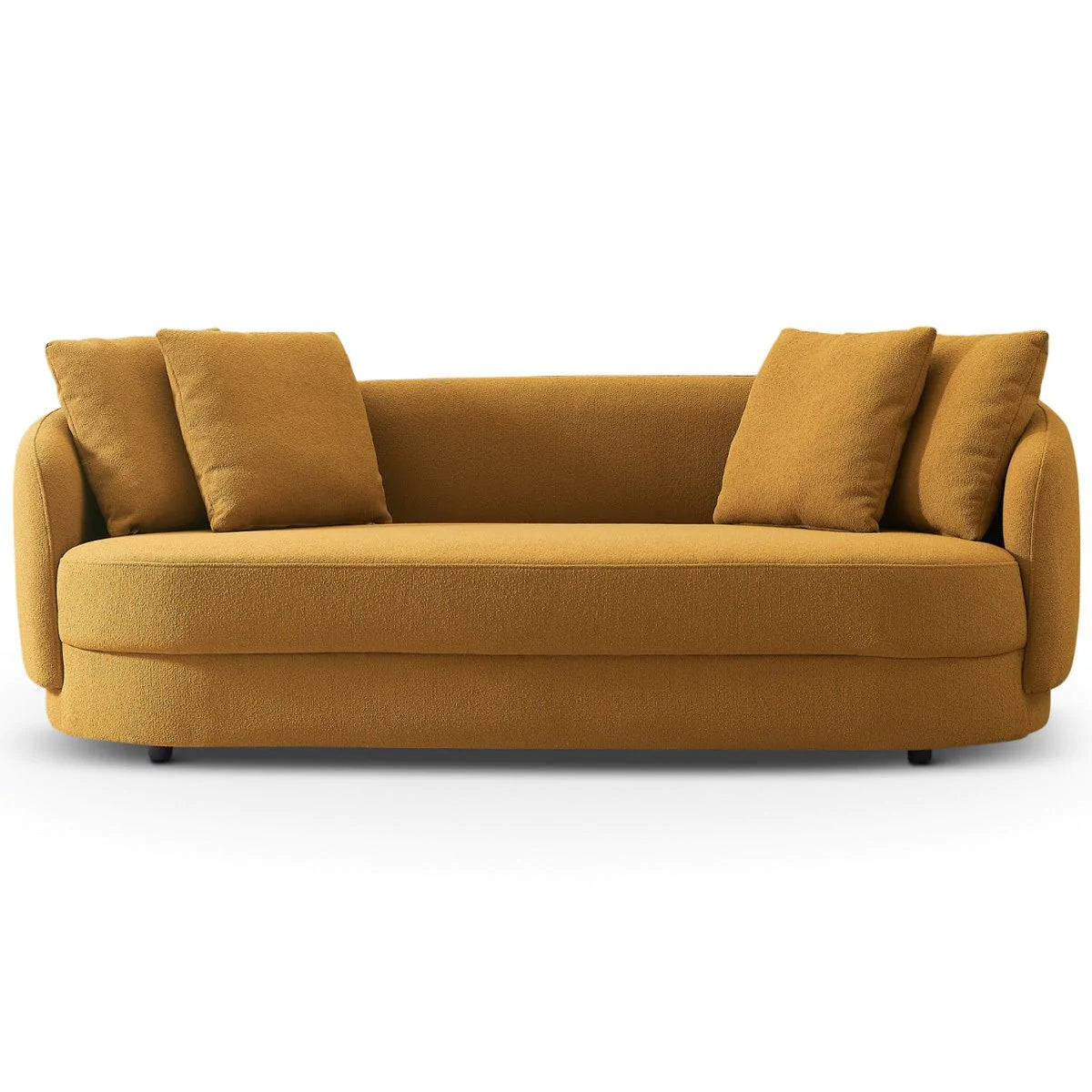 Perth Sofa Gold Boucle Rosen Furniture