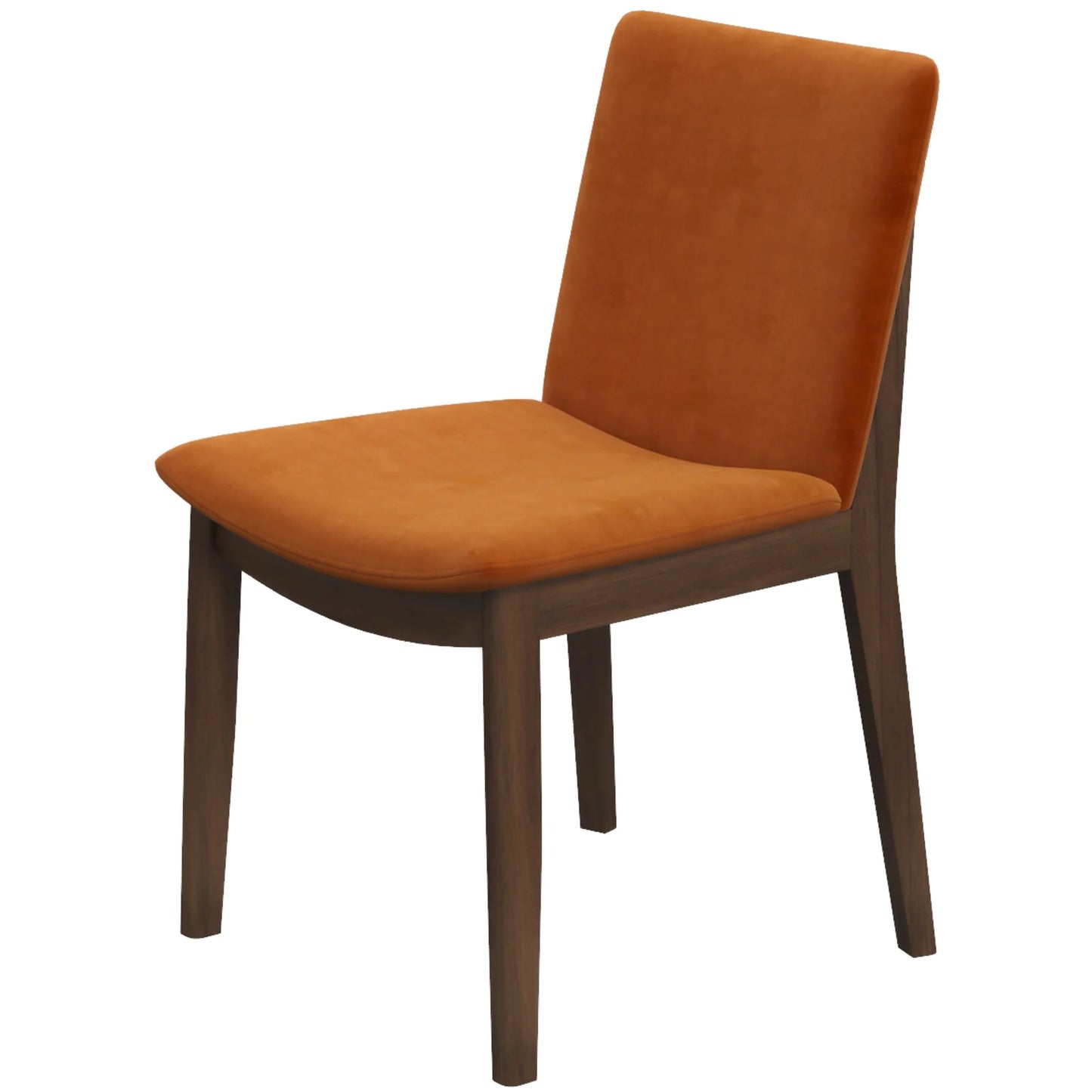 Virginia Dining Chair (Burnt Orange Velvet)