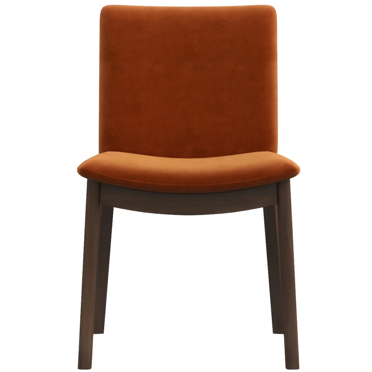 Virginia Dining Chair (Burnt Orange Velvet)