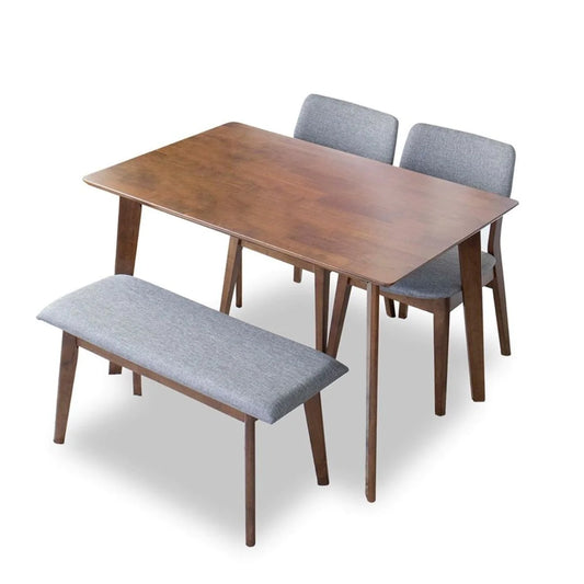 Abbott Dining set - 2 Abbott Chairs & 1 Abbott Bench Large