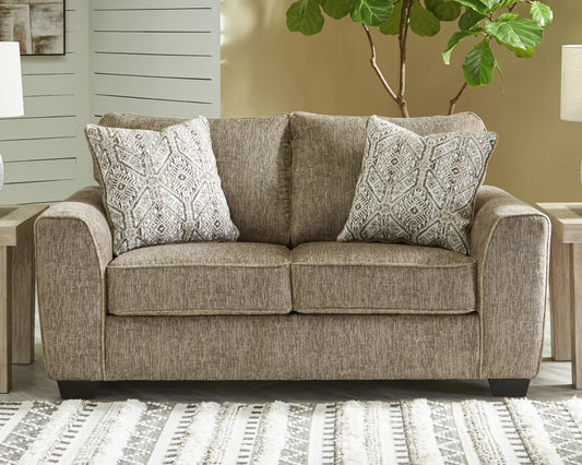 Olin Chocolate Loveseat | 4000235